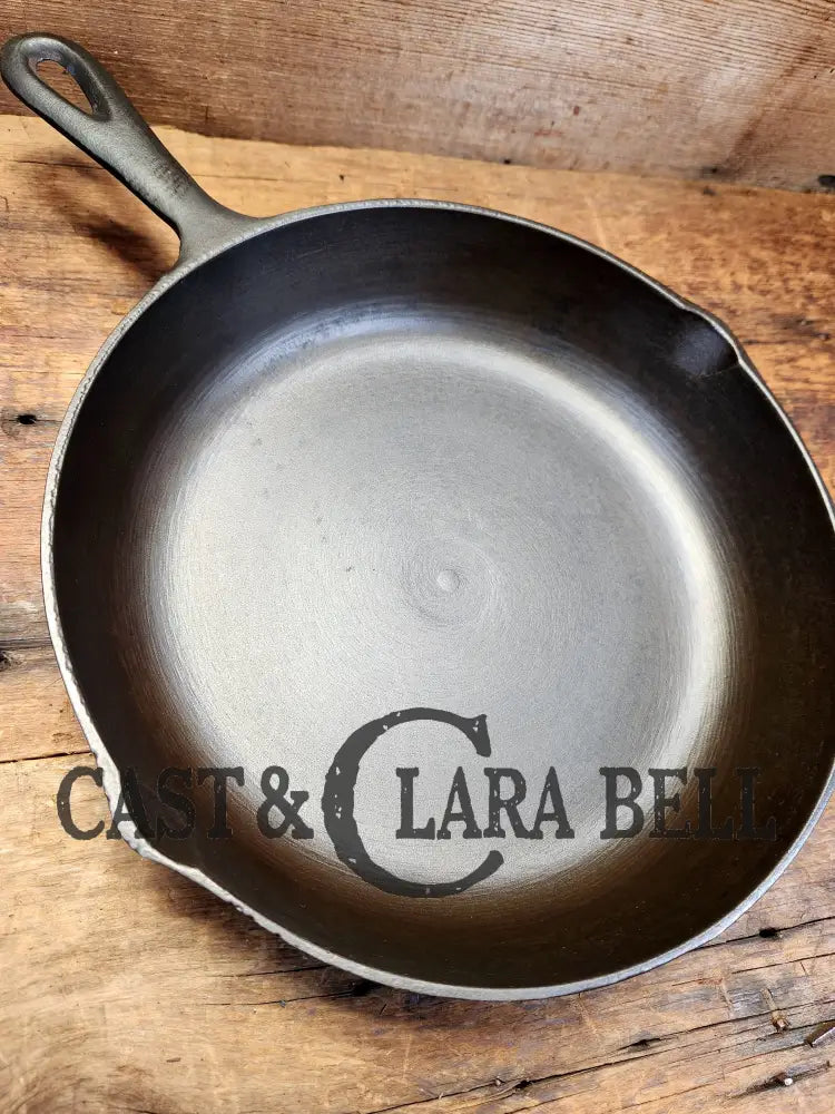 Workhorse! 1940βS Birmingham Stove & Range Century Series #7 Cast Iron Skillet Sc24