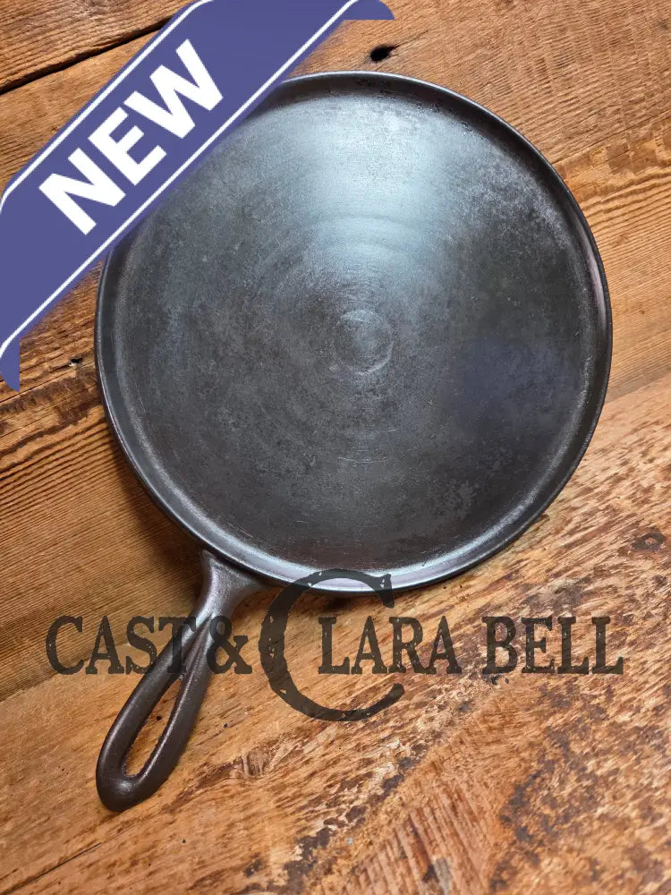Wow 1890’s era Erie (Griswold) #8 Round Griddle ERIE 738. Lightweight and what a story to tell Griddle
