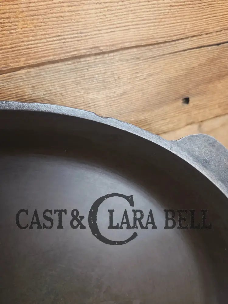 Wow. 1910-20’s era Lodge #14 Cast Iron Skillet with Three Notch Heat Ring. HUGE and perfect for large batch cooking
