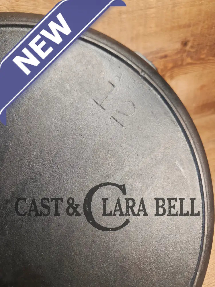 Wow. 1930-40’s era Lodge #12 Cast Iron Skillet with Three Notch Heat Ring. HUGE and perfect for large batch cooking