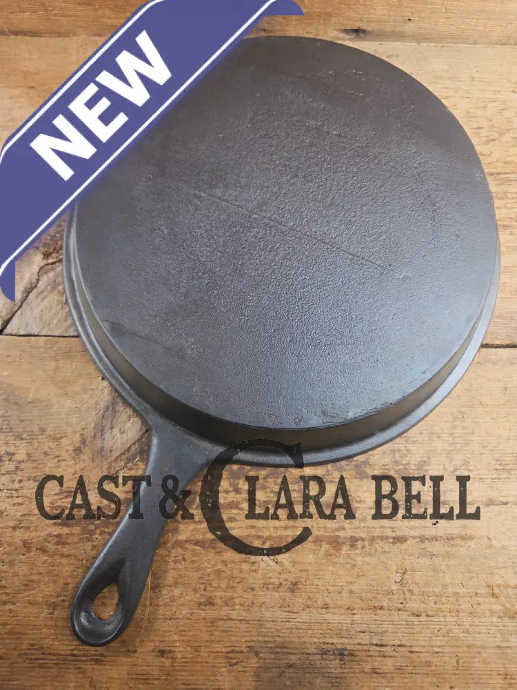 WOW! Authentic rare Philo Penfield Stewart Mid 1800’s elegant HUGE raised P.P.S. #12 skillet. This is a tough one to