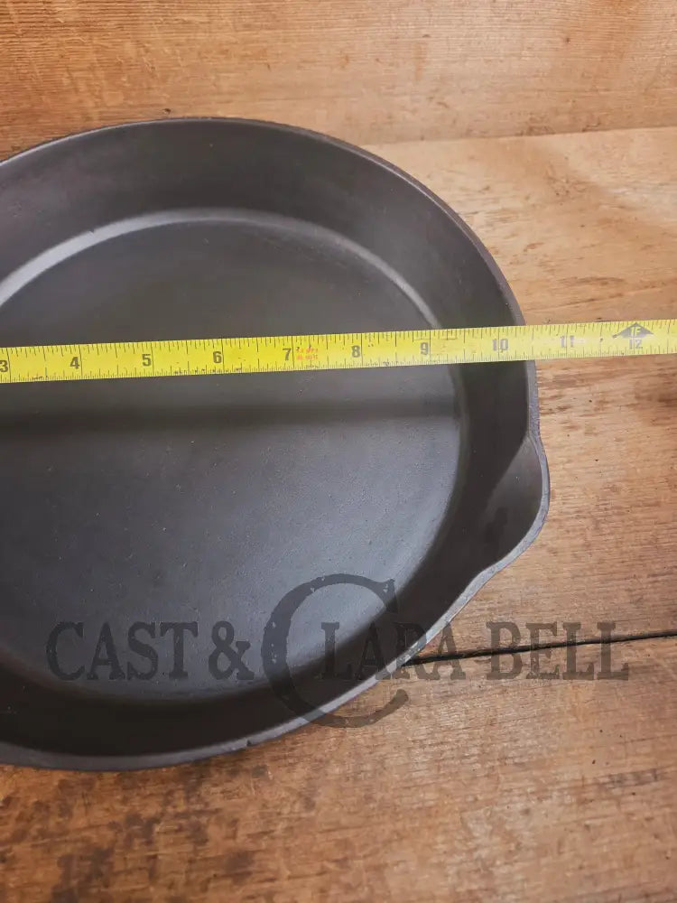 WOW! Backwards βNβ Early 1900βs Wapak made Oneta #9 Cast Iron Skillet! Skillet
