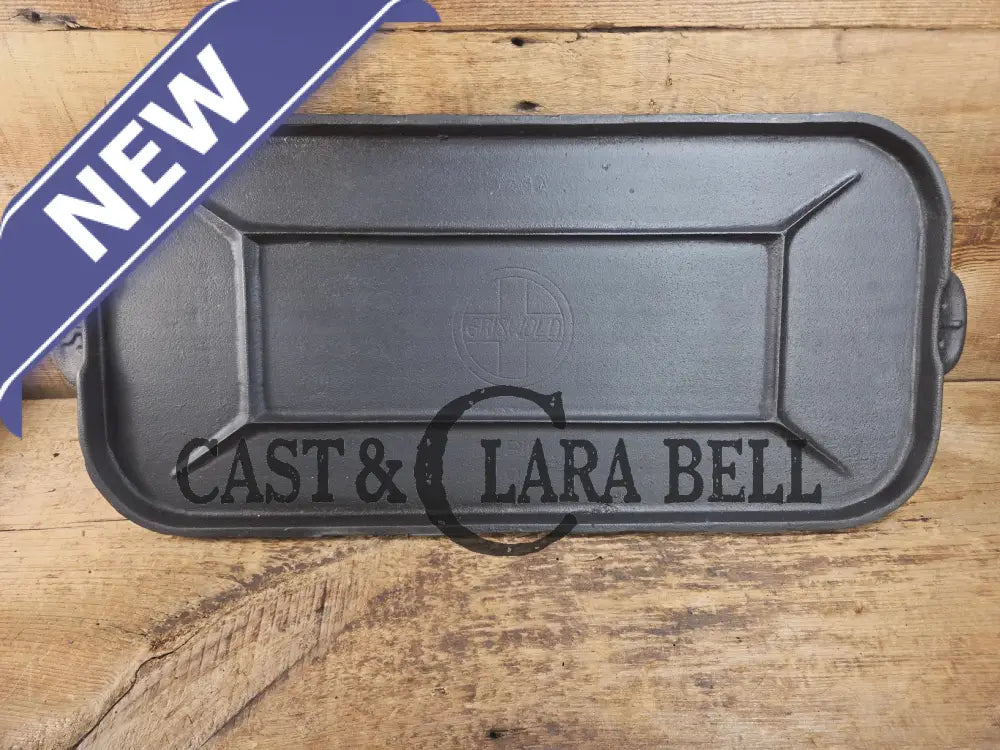 WOW! Griswold #9 Long Griddle (21ββ Γ 10ββ) with Slant Logo and βERIEβ markings. GREAT for every day griddle on all