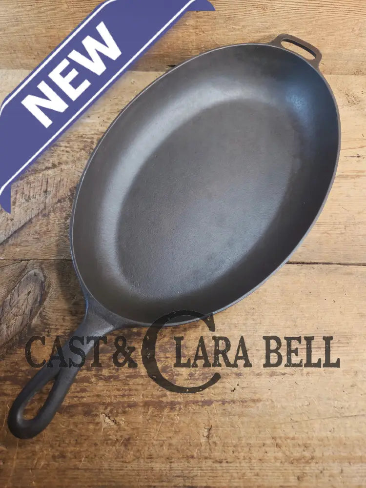 Wow! Hard to Find 1920’s Griswold #15 Oval Fish Skillet. Collector grade #1013 Skillet