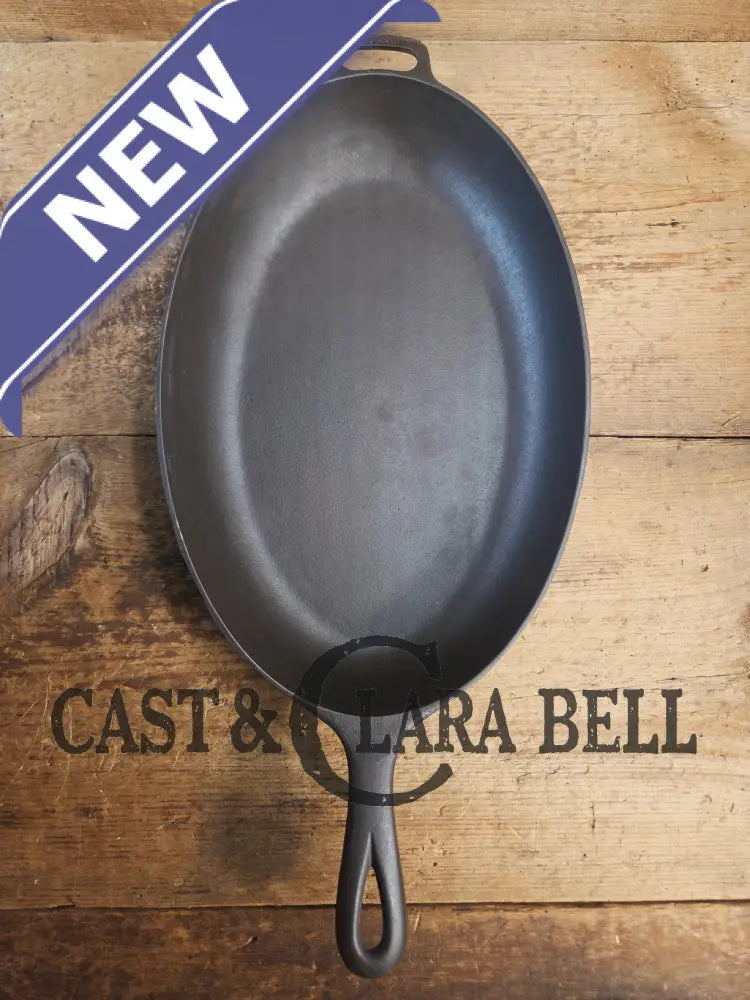 Wow! Hard to Find 1920’s Griswold #15 Oval Fish Skillet. Collector grade #1013 Skillet
