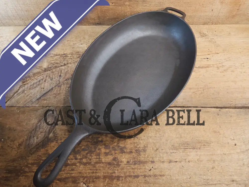 Wow! Hard to Find 1920’s Griswold #15 Oval Fish Skillet. Collector grade #1013 Skillet