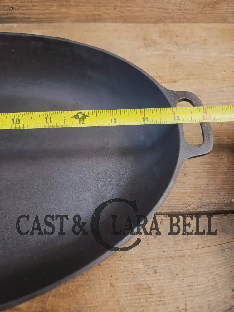 Wow! Hard to Find 1920’s Griswold #15 Oval Fish Skillet. Collector grade #1013 Skillet