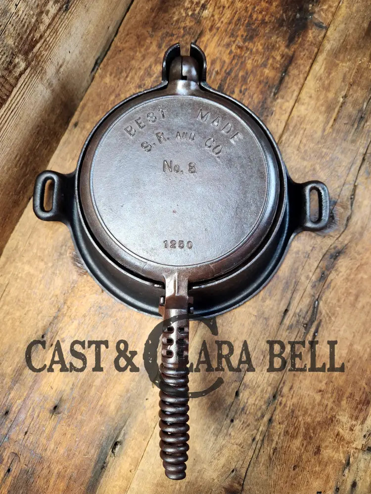 Wow! Hard To Find 1940βS Era Best Made (Sears & Roebuck) Griswold #8 Waffle Iron. Matching Tall