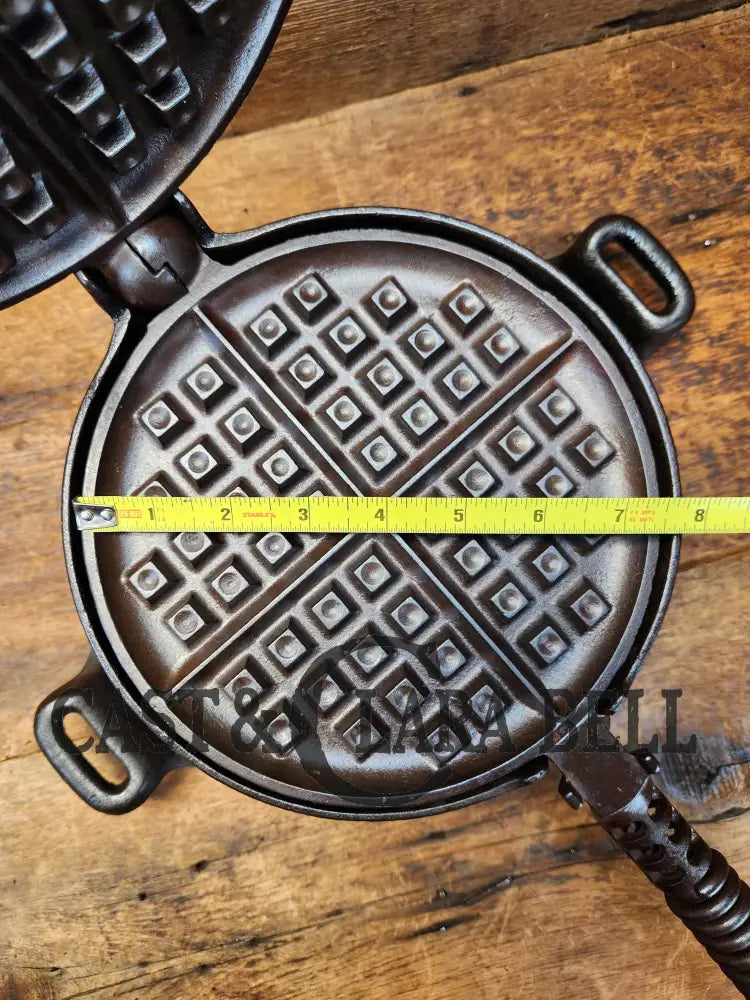 Wow! Hard To Find 1940βS Era Best Made (Sears & Roebuck) Griswold #8 Waffle Iron. Matching Tall
