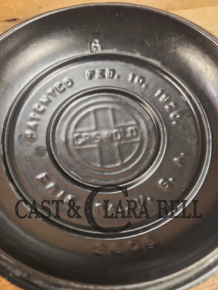 WOW Hard to Find and the cutest Dutch oven EVER. 1920βs Griswold #6 Tite-Top Cast Iron Dutch Oven High Dome Lid with EZ