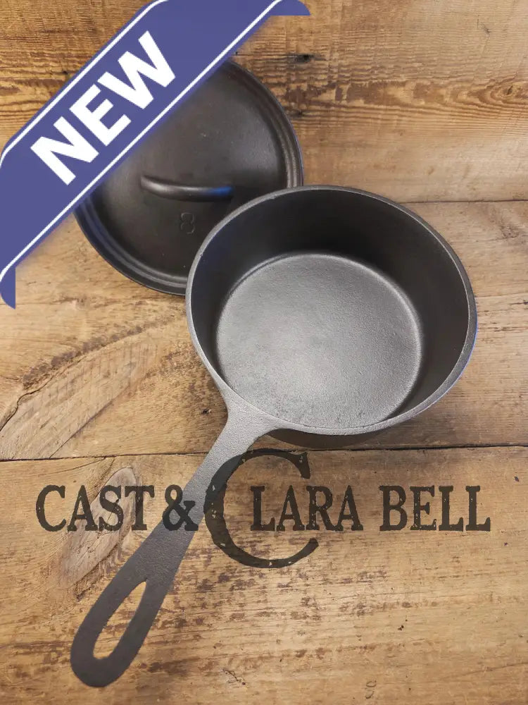 Wow! Hard to Find early Lodge Spider Pot with raised 8 and lid. Awesome for campfire cooking and for display! Skillet