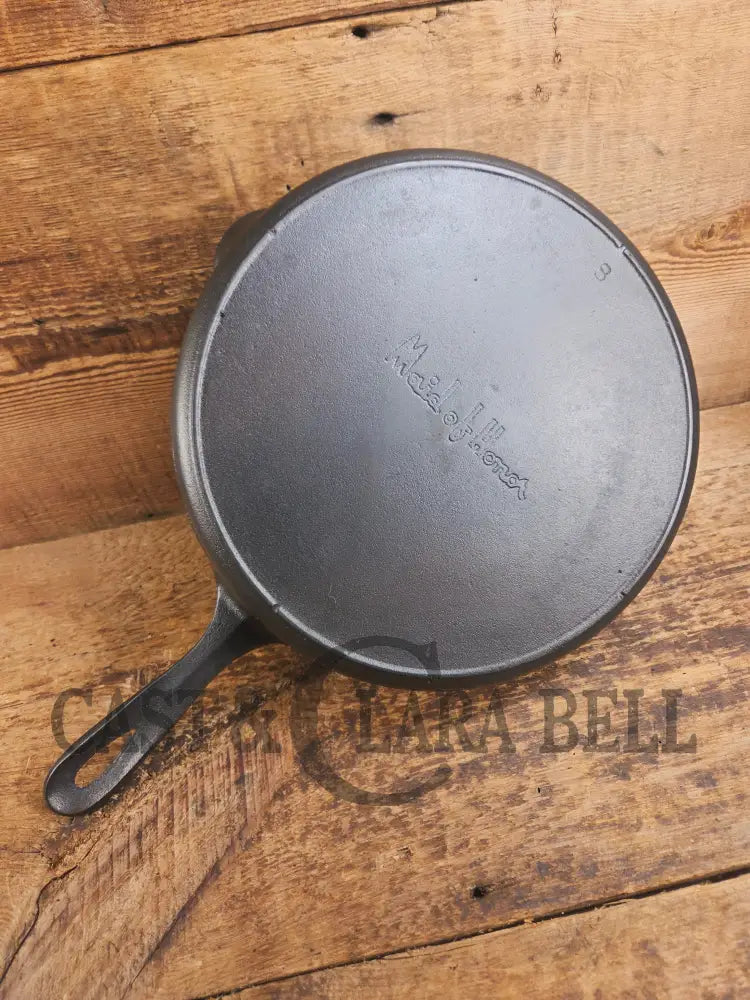 WOW! Maid of Honor (Lodge?) #8 skillet. Hard to find awesome design! - Skillet