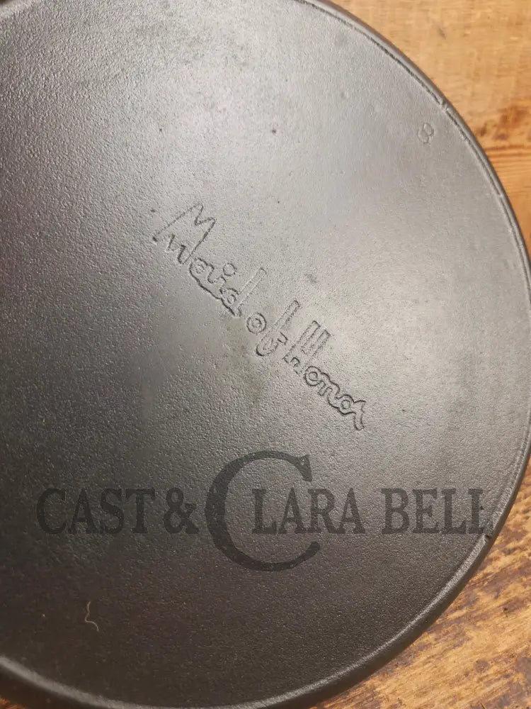 WOW! Maid of Honor (Lodge?) #8 skillet. Hard to find awesome design! - Skillet