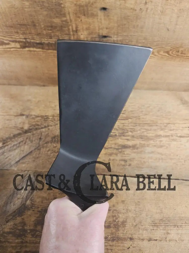 Wow UNIQUE! Custom made Griswold Cast Iron DEEP Skillet Spatula. Reclaimed from a Small Block cast iron deep skillet.