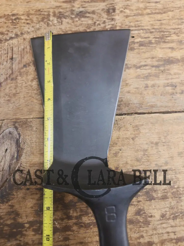 Wow UNIQUE! Custom made Griswold Cast Iron DEEP Skillet Spatula. Reclaimed from a Small Block cast iron deep skillet.