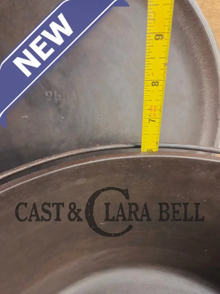 WOW. Very rare 1910βs Griswold Size #11 (834) Dutch Oven with Slant Logo and (2554) Lid. One you donβt see often. Dutch