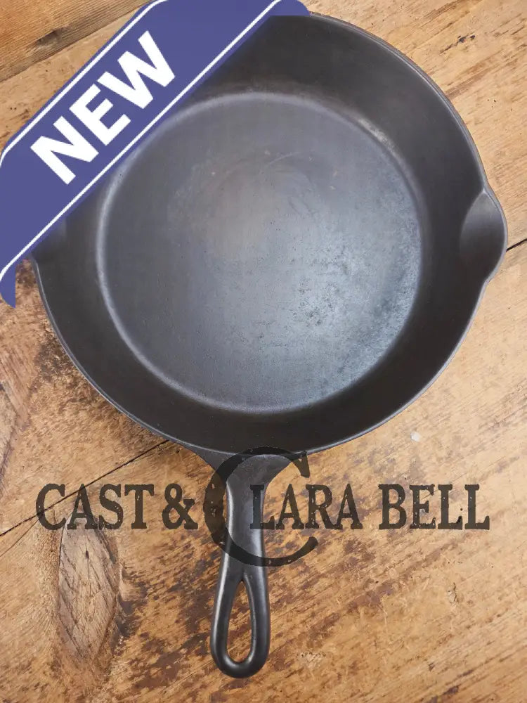 WOW VHTF 1890βs Era Griswold Erie 2nd Series #8 Skillet with Anchor Makers Mark! Awesome piece that tells a fantastic