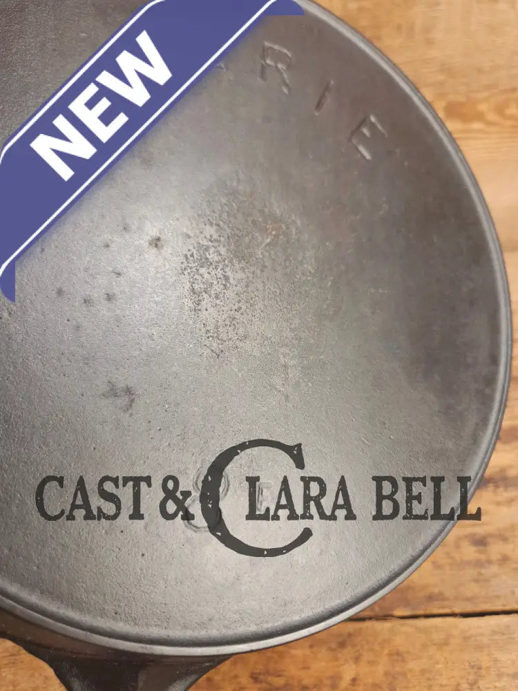 WOW VHTF 1890βs Era Griswold Erie 2nd Series #8 Skillet with Anchor Makers Mark! Awesome piece that tells a fantastic