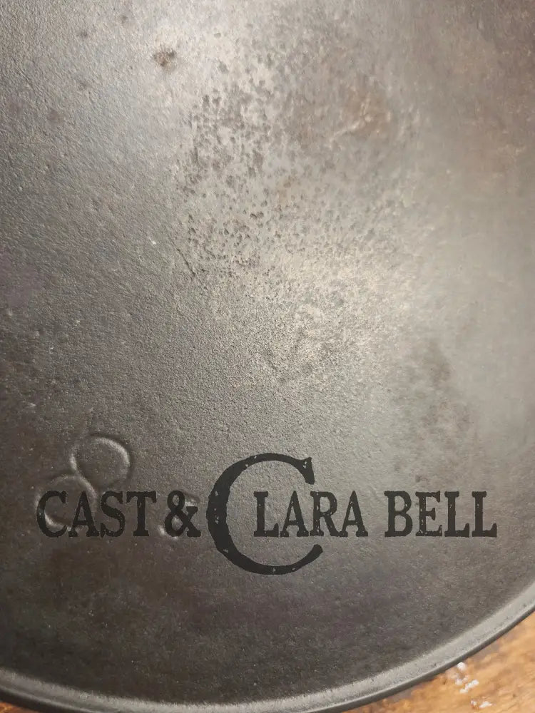 WOW VHTF 1890βs Era Griswold Erie 2nd Series #8 Skillet with Anchor Makers Mark! Awesome piece that tells a fantastic