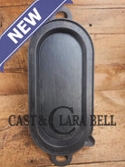 1800’s #7 Antique Gate-marked Long Griddle/Fish Fryer Griddle