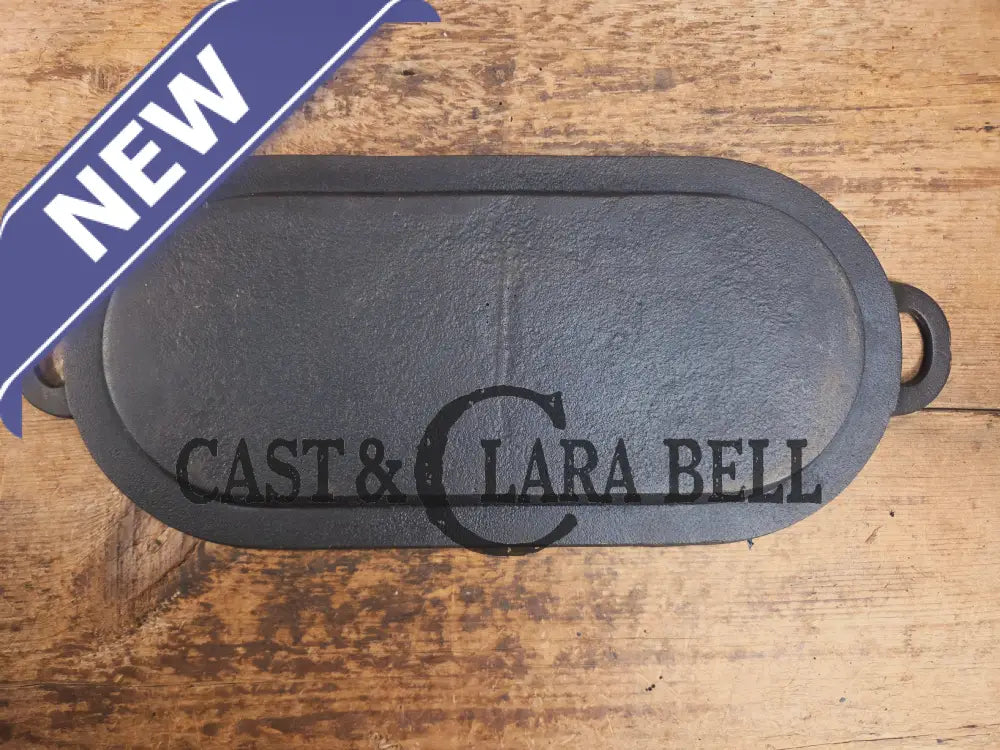 1800’s #7 Antique Gate-marked Long Griddle/Fish Fryer Griddle