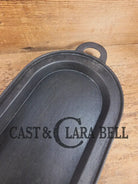 1800’s #7 Antique Gate-marked Long Griddle/Fish Fryer Griddle