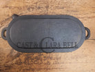 1800’s #7 Antique Gate-marked Long Griddle/Fish Fryer Griddle