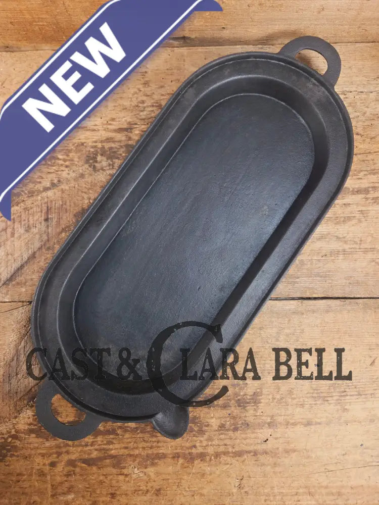 1800’s #7 Antique Gate-marked Long Griddle/Fish Fryer Griddle