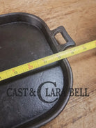 1800’s #8 (Marked 7 & 8) Antique Gate-marked Long Griddle/Fish Fryer Griddle