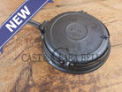 1800’s Era Unknown BEAUTIFUL 9/10 Antique Waffle iron. VERY cool diamond design makes huge waffles - Waffle Iron