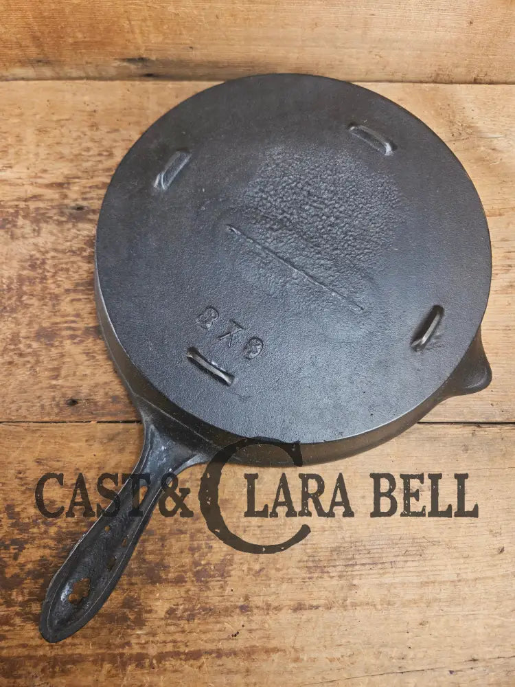 1870s Era Antique 8-9 Highland Foundry Semi-Fancy Skillet. THIS is a piece of true 1800’s American history. Make some