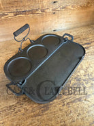 1870’s Reconstruction Era! Fully Marked G.H. Phillips pancake flop griddle. Patent 1878 Troy NY - Griddle