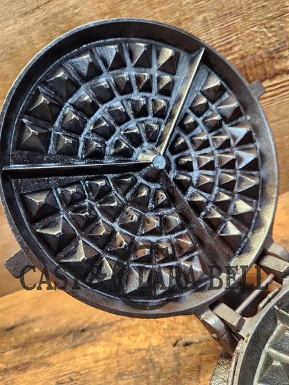 1871 - 1888 W. Resor And Co (Cincinnati Oh) Waffle Iron. Very Cool Piece Of American History