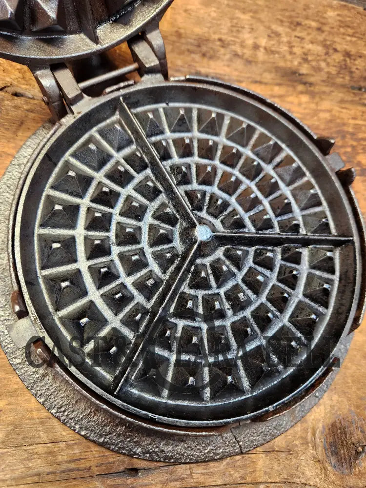 1871 - 1888 W. Resor And Co (Cincinnati Oh) Waffle Iron. Very Cool Piece Of American History