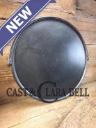 1880’s Era one of a kind and hard to find. Sidney Holloware ’Script’ Logo #16 Round Griddle. ENORMOUS! The largest they