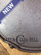 1880’s Era one of a kind and hard to find. Sidney Holloware ’Script’ Logo #16 Round Griddle. ENORMOUS! The largest they