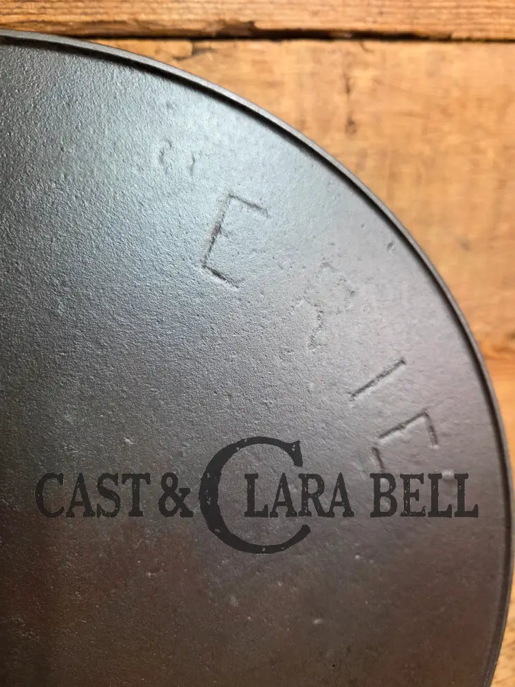 1890-1910 Erie (Griswold) #9 Cast Skillet 710 C. 3rd Series Model a wonderful example of Erie craftsmanship. GREAT