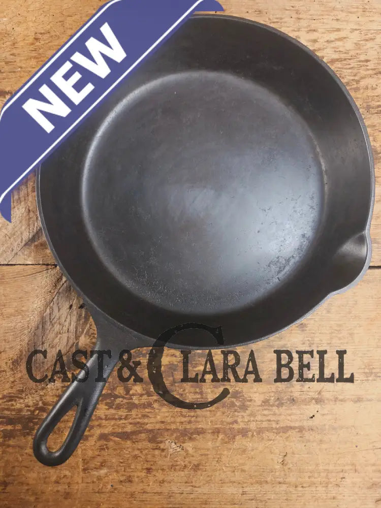 1890’s 3rd Series ERIE #8 Skillet with Heat Ring 704. Amazing piece of culinary history. Wonderfully light to use