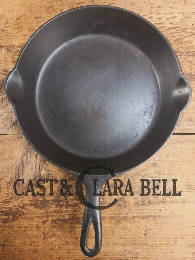1890’s 3rd Series ERIE #8 Skillet with Heat Ring 704. Amazing piece of culinary history. Wonderfully light to use