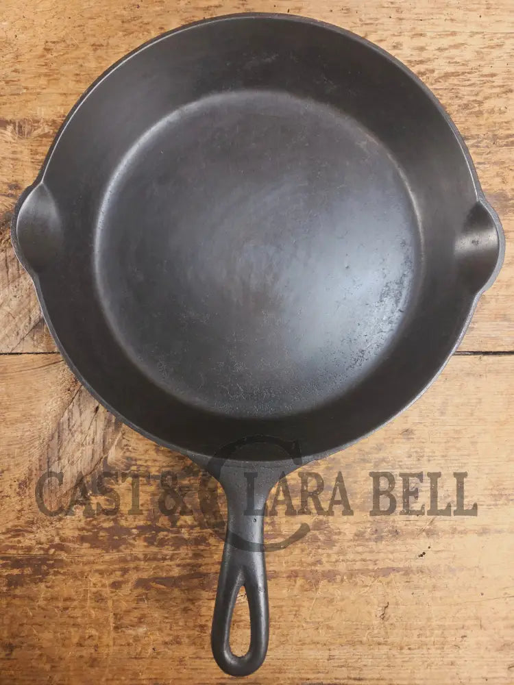 1890’s 3rd Series ERIE #8 Skillet with Heat Ring 704. Amazing piece of culinary history. Wonderfully light to use