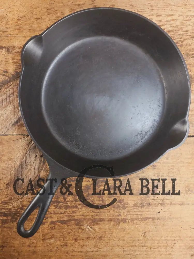 1890’s 3rd Series ERIE #8 Skillet with Heat Ring 704. Amazing piece of culinary history. Wonderfully light to use