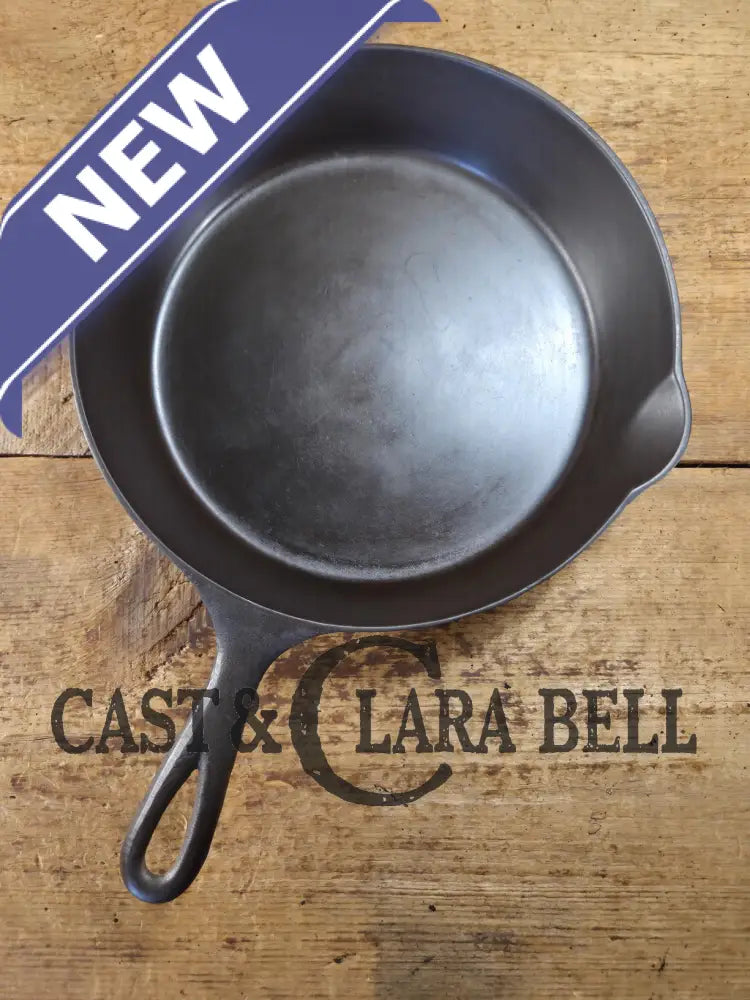 1890’s 3rd Series ERIE #8 Skillet with Heat Ring 704 B. Amazing piece of culinary history. Wonderfully light to use