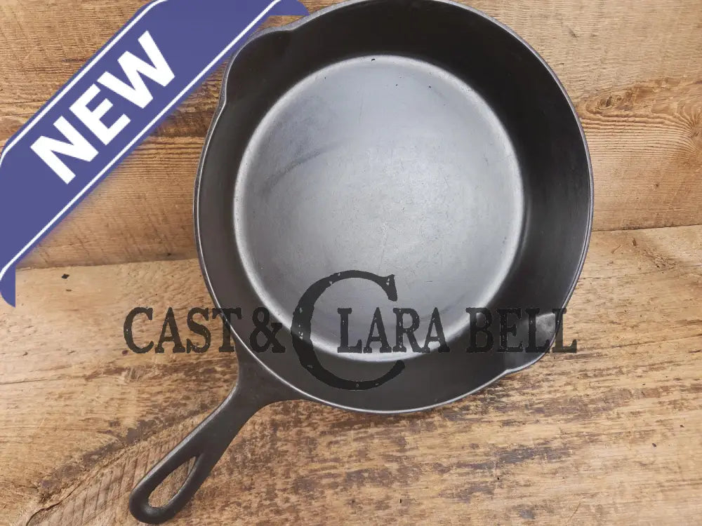 1890’s 3rd Series ERIE #8 Skillet with Heat Ring 704 B. Amazing piece of culinary history. Wonderfully light to use