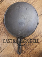 1890’s 3rd Series ERIE #8 Skillet with Heat Ring 704 B. Amazing piece of culinary history. Wonderfully light to use