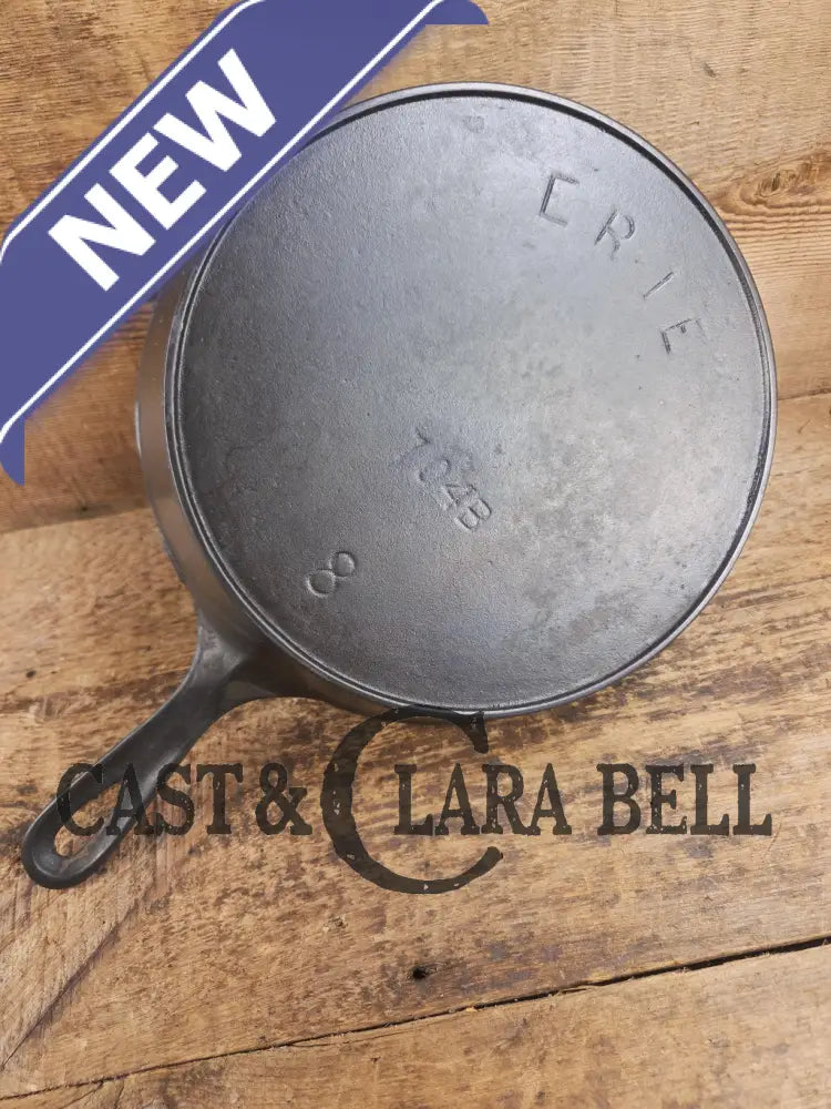 1890’s 3rd Series ERIE #8 Skillet with Heat Ring 704 B. Amazing piece of culinary history. Wonderfully light to use