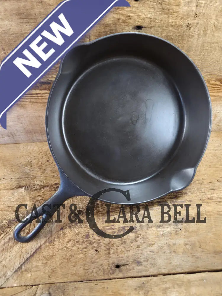 1890’s 3rd Series ERIE #8 Skillet with Heat Ring 704 B. Amazing piece of culinary history. Wonderfully light to use