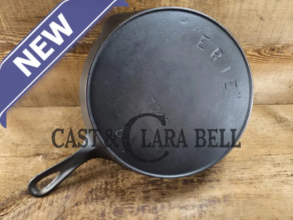 1890’s 3rd Series ERIE #8 Skillet with Heat Ring 704 B. Amazing piece of culinary history. Wonderfully light to use