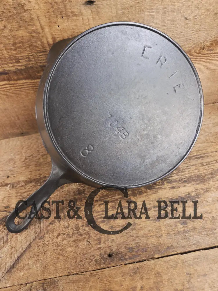 1890’s 3rd Series ERIE #8 Skillet with Heat Ring 704 B. Amazing piece of culinary history. Wonderfully light to use