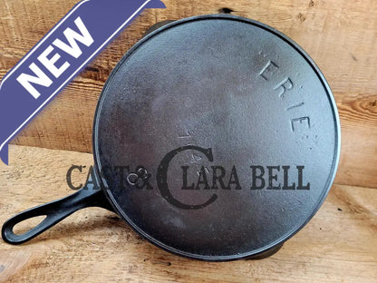 1890’S 3Rd Series Erie #8 Skillet With Heat Ring 704 E. Amazing Piece Of Culinary History.