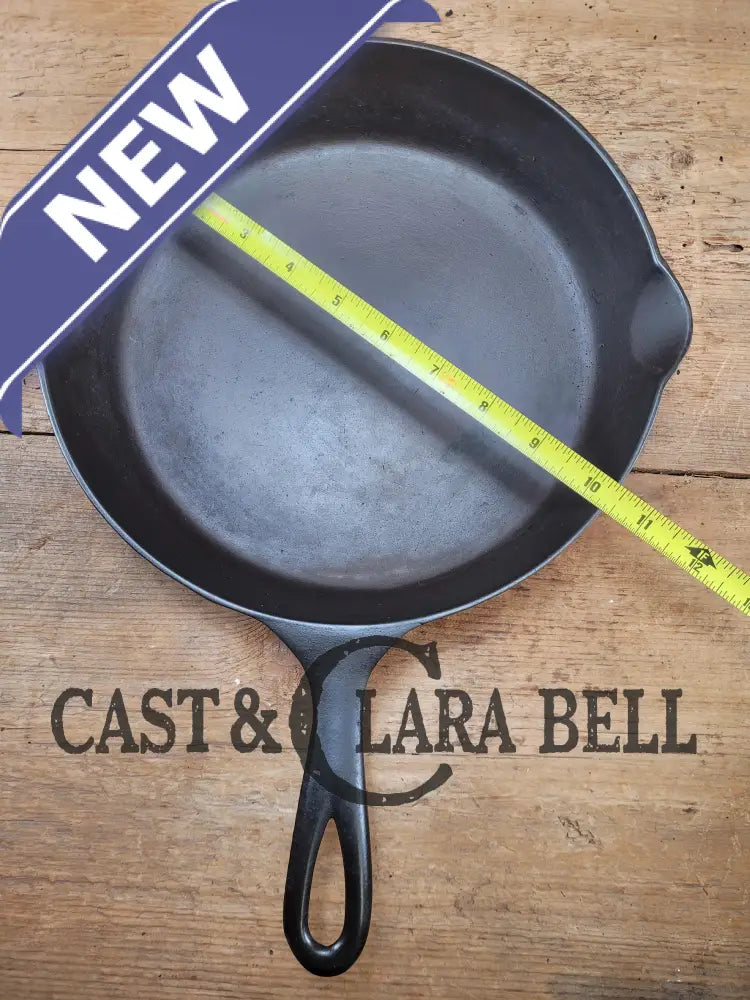 1890’S 3Rd Series Erie #8 Skillet With Heat Ring 704 E. Amazing Piece Of Culinary History.